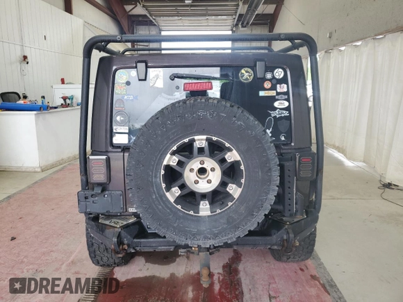 2013 Jeep Wrangler Unlimited Sahara with VIN 1C4HJWEG0DL658138, listed as a Copart auction lot 63792855 with Not provided miles and Clean title. Bid and sale history available at DreamBid. Image 6.