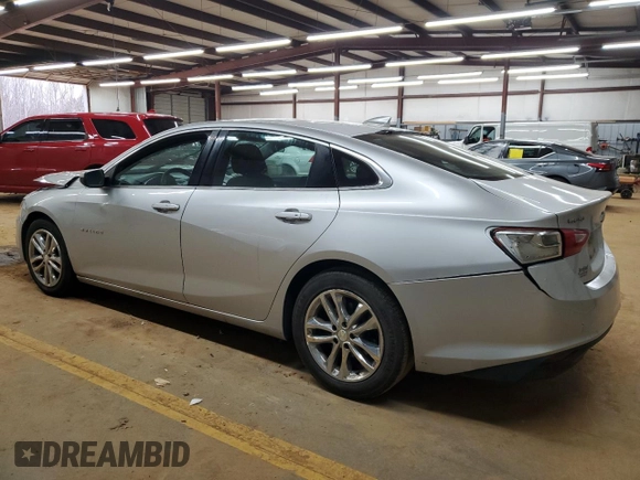 2016 Chevrolet Malibu LT with VIN 1G1ZE5ST0GF302031, listed as a Copart auction lot 48154965 with 0 mi miles and Salvage Title. Bid and sale history available at carsss.com. Image 2.