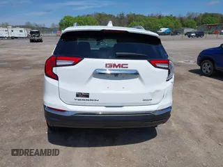 2023 GMC Terrain SLT with VIN 3GKALVEG6PL218217, listed as a IAAI auction lot 41917652 with 2,462 mi miles and . Bid and sale history available at carsss.com. Image 15.