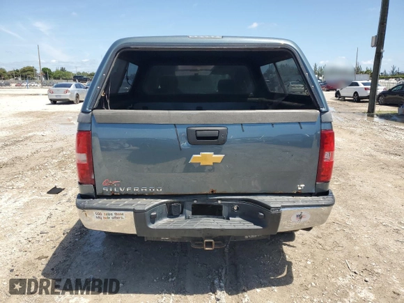 2013 Chevrolet Silverado 1500 LT with VIN 3GCPKSE77DG172991, listed as a Copart auction lot 56034805 with 155,839 mi miles and Salvage Title. Bid and sale history available at DreamBid. Image 6.
