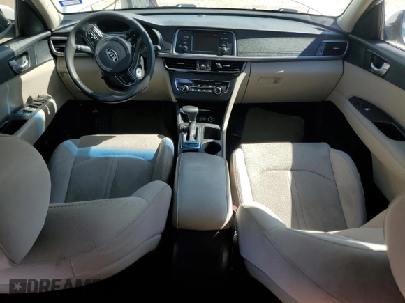 2016 Kia Optima LX with VIN 5XXGT4L37GG053256, listed as a Copart auction lot 46690055 with 138,487 mi miles and Clean Title. Bid and sale history available at carsss.com. Image 8.