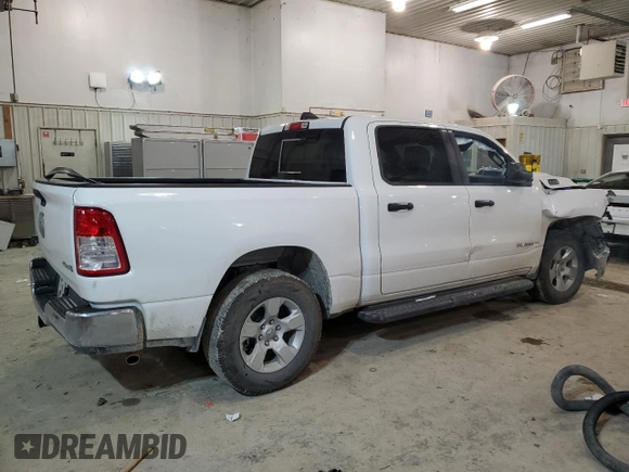 2022 Ram 1500 Tradesman with VIN 1C6SRFGT3NN365775, listed as a Copart auction lot 68346614 with 87,999 mi miles and Salvage title. Bid and sale history available at DreamBid. Image 3.
