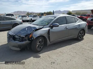 2024 Nissan Sentra SV z VIN 3N1AB8CV7RY382716, wystawiony jako Copart lot #46846805 z przebiegiem 18 245 mil mil oraz Szkoda całkowita • Salvage title. Historia ofert i sprzedaży dostępna na DreamBid. Obrazek 1.