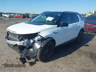 2023 Land Rover Discovery Sport SE with VIN SALCP2FX8PH323371, listed as a IAAI auction lot 41987018 with 22,272 mi miles and . Bid and sale history available at DreamBid. Image 2.
