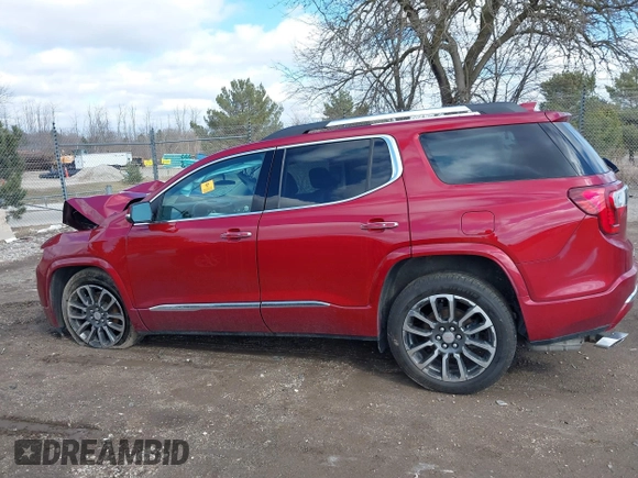 2020 GMC Acadia Denali with VIN 1GKKNXLS3LZ143383, listed as a IAAI auction lot 41864863 with 1 mi miles. Bid and sale history available at carsss.com. Image 15.