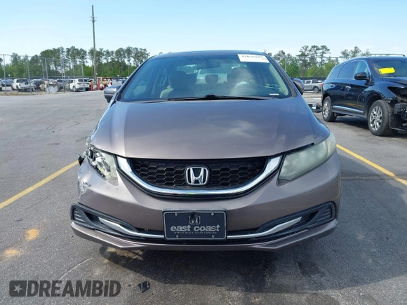 2015 Honda Civic EX with VIN 19XFB2F85FE037283, listed as a IAAI auction lot 42036917 with 109,390 mi miles and . Bid and sale history available at DreamBid. Image 12.