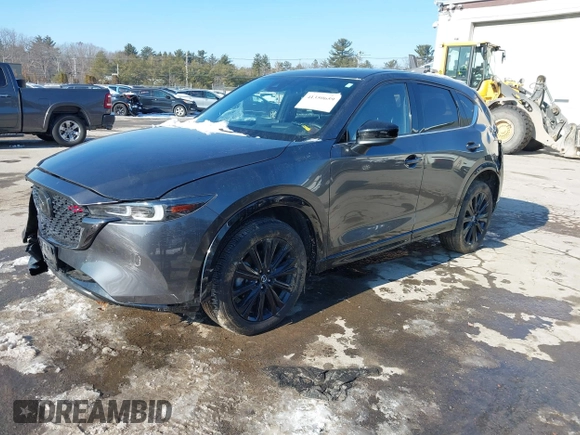 2022 Mazda CX-5 2.5 Turbo with VIN JM3KFBAY1N0526661, listed as a IAAI auction lot 41350659 with 22,963 mi miles and . Bid and sale history available at carsss.com. Image 17.