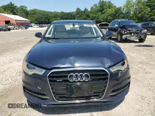 2015 Audi A6 Premium Plus with VIN WAUFGAFC9FN019250, listed as a Copart auction lot 66498725 with 64,128 mi miles and Clean title. Bid and sale history available at DreamBid. Image 5.
