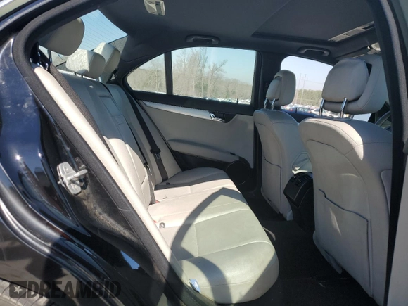 2011 Mercedes-Benz C 300 Sport with VIN WDDGF5EB8BA420273, listed as a Copart auction lot 46604535 with 155,943 mi miles and Salvage Title. Bid and sale history available at DreamBid. Image 10.