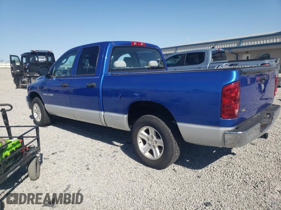 2007 Dodge 1500 SLT with VIN 1D7HA18P47J555955, listed as a Copart auction lot 53294975 with 118,101 mi miles and Salvage Title. Bid and sale history available at carsss.com. Image 2.