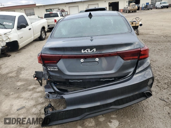 2023 Kia Forte LXS with VIN 3KPF24AD0PE653460, listed as a Copart auction lot 46849255 with 10,920 mi miles and Salvage Title. Bid and sale history available at carsss.com. Image 6.