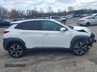 2022 Hyundai Kona Limited with VIN KM8K5CA39NU791533, listed as a IAAI auction lot 41738274 with 50,379 mi miles. Bid and sale history available at carsss.com. Image 13.