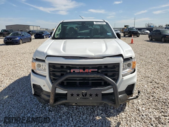 2022 GMC Canyon 2WD Elevation Standard with VIN 1GTH5BEN9N1296898, listed as a Copart auction lot 48572565 with 21,590 mi miles and Salvage Title. Bid and sale history available at DreamBid. Image 5.