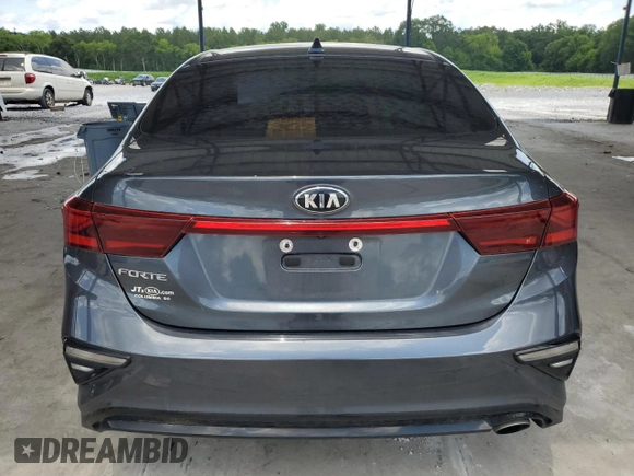 2019 Kia Forte LXS with VIN 3KPF24AD1KE020166, listed as a Copart auction lot 61613545 with 91,470 mi miles and Salvage title. Bid and sale history available at DreamBid. Image 6.