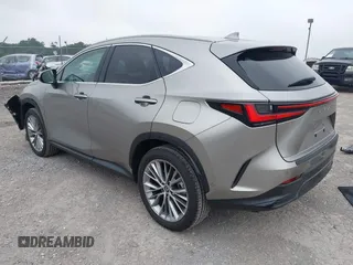 2025 Lexus NX 350 Luxury with VIN 2T2HGCEZ0SC062106, listed as a IAAI auction lot 42604940 with 3,775 mi miles and . Bid and sale history available at DreamBid. Image 3.