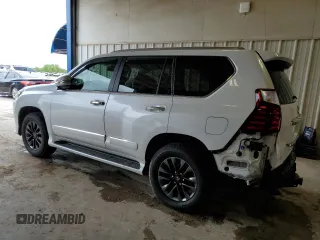 2017 Lexus GX 460 with VIN JTJJM7FX1H5155349, listed as a Copart auction lot 55975095 with 76,628 mi miles and Salvage title. Bid and sale history available at DreamBid. Image 2.