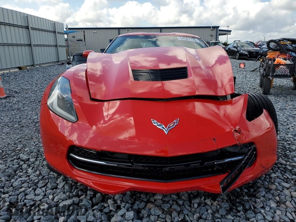 2016 Chevrolet Corvette 1LT with VIN 1G1YB2D72G5122350, listed as a Copart auction lot 54507735 with Not provided miles and Salvage title. Bid and sale history available at DreamBid. Image 5.