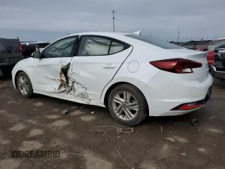 2020 Hyundai Elantra SEL with VIN 5NPD84LF3LH503353, listed as a Copart auction lot 46590275 with 70,008 mi miles and Non Repairable. Bid and sale history available at carsss.com. Image 2.