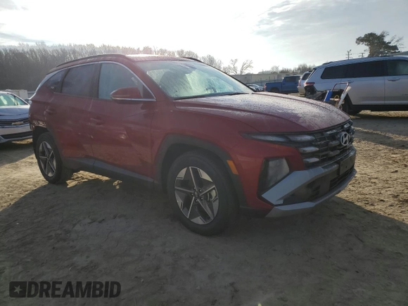 2025 Hyundai Tucson SEL Convenience with VIN 5NMJC3DE4SH480226, listed as a Copart auction lot 86334494 with 171 mi miles and Salvage Title. Bid and sale history available at carsss.com. Image 4.