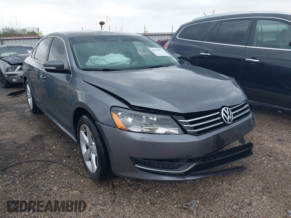 2013 Volkswagen Passat SE с VIN 1VWBH7A34DC144185, выставлен на аукционе IAAI как лот 41930972 с пробегом 232 679 миль миль и . История ставок и продаж доступна на DreamBid. Изображение 1.