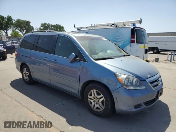 2006 Honda Odyssey EX-L with VIN 5FNRL38686B093420, listed as a Copart auction lot 54395925 with 170,531 mi miles and Clean Title. Bid and sale history available at carsss.com. Image 4.