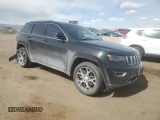 2018 Jeep Grand Cherokee Sterling z VIN 1C4RJEBG4JC247355, wystawiony jako Copart lot #49888855 z przebiegiem 86 363 mil mil oraz Szkoda całkowita • Salvage title. Historia ofert i sprzedaży dostępna na DreamBid. Obrazek 4.