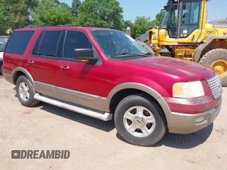 2004 Ford Expedition Eddie Bauer with VIN 1FMFU18L74LA94395, listed as a IAAI auction lot 41998486 with 192,619 mi miles. Bid and sale history available at carsss.com. Image 1.