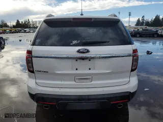 2015 Ford Explorer Limited with VIN 1FM5K7F84FGB11880, listed as a Copart auction lot 46460425 with 93,418 mi miles and Salvage Title. Bid and sale history available at carsss.com. Image 6.