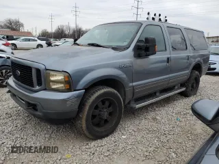 2001 Ford Excursion XLT with VIN 1FMNU41S11EB19130, listed as a Copart auction lot 83005724 with 306,688 mi miles and Clean Title. Bid and sale history available at DreamBid. Image 1.