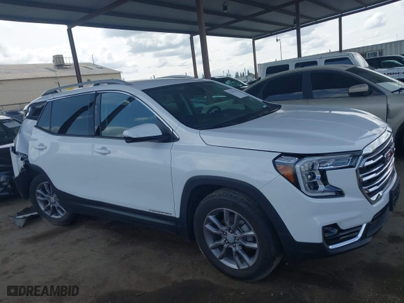 2023 GMC Terrain SLT with VIN 3GKALPEG9PL161071, listed as a IAAI auction lot 41895831 with 24,509 mi miles. Bid and sale history available at carsss.com. Image 12.