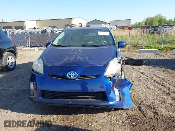 2011 Toyota Prius I with VIN JTDKN3DU1B1410358, listed as a IAAI auction lot 42244411 with 178,955 mi miles and . Bid and sale history available at DreamBid. Image 12.