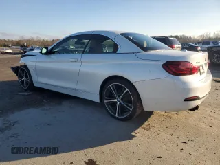 2020 BMW 4 Series 430i xDrive with VIN WBA4Z3C00L5P09777, listed as a Copart auction lot 85852324 with 24,848 mi miles and Salvage title. Bid and sale history available at DreamBid. Image 2.