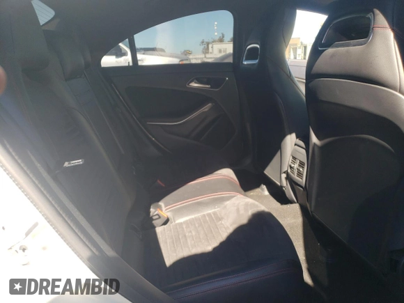 2018 Mercedes-Benz CLA 45 AMG with VIN WDDSJ5CB6JN583393, listed as a Copart auction lot 74323883 with 60,796 mi miles and . Bid and sale history available at DreamBid. Image 10.