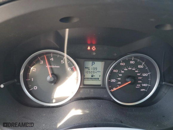 2015 Subaru Forester 2.5i Premium with VIN JF2SJADC1FH489021, listed as a Copart auction lot 49957445 with 105,094 mi miles and Salvage Title. Bid and sale history available at carsss.com. Image 9.