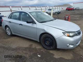 2008 Subaru Impreza Sedan (Natl) i with VIN JF1GE61658H506626, listed as a IAAI auction lot 41721244 with 142,841 mi miles. Bid and sale history available at carsss.com. Image 1.
