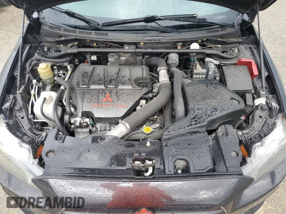 2011 Mitsubishi Lancer Evolution MR z VIN JA32W5FV6BU044263, wystawiony jako Copart lot #55415535 z przebiegiem 106 426 mil mil oraz Czysty tytuł • Clean title. Historia ofert i sprzedaży dostępna na DreamBid. Obrazek 11.