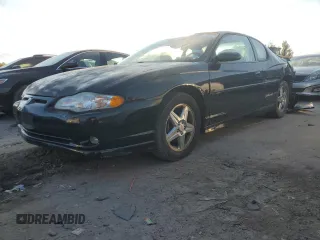 2004 Chevrolet Monte Carlo SS Supercharged with VIN 2G1WZ121149445654, listed as a Copart auction lot 70628884 with 81,371 mi miles and Salvage Title. Bid and sale history available at carsss.com. Image 1.