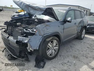 2019 Volkswagen Atlas SE z VIN 1V2WR2CA0KC591088, wystawiony jako Copart lot #54321535 z przebiegiem 20 760 mil mil oraz Szkoda całkowita • Salvage title. Historia ofert i sprzedaży dostępna na DreamBid. Obrazek 1.