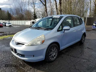 2008 Honda Fit with VIN JHMGD37418S065080, listed as a Copart auction lot 49471345 with 144,168 mi miles and Salvage title. Bid and sale history available at DreamBid. Image 1.