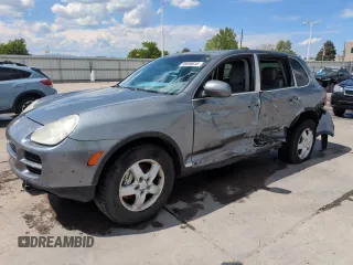 2004 Porsche Cayenne S z VIN WP1AB29P04LA72930, wystawiony jako Copart lot #56658615 z przebiegiem 143 527 mil mil oraz Szkoda całkowita • Salvage title. Historia ofert i sprzedaży dostępna na DreamBid. Obrazek 1.