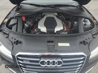 2015 Audi A8 L 3.0T with VIN WAU3GAFD3FN001094, listed as a Copart auction lot 49264345 with 87,184 mi miles and Salvage Title. Bid and sale history available at carsss.com. Image 12.