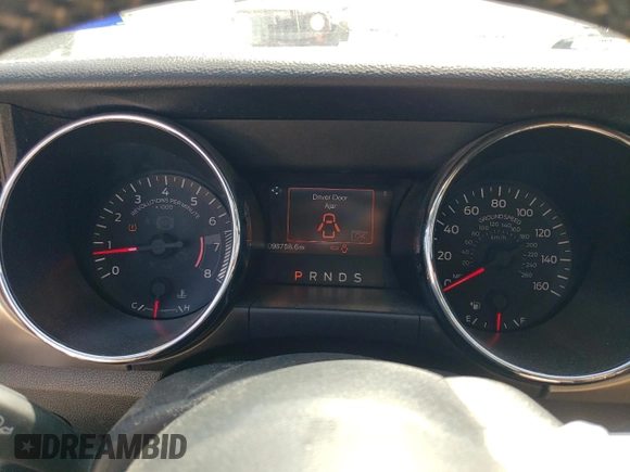 2015 Ford Mustang GT with VIN 1FA6P8CF6F5391404, listed as a Copart auction lot 52800315 with 98,758 mi miles and Salvage Title. Bid and sale history available at carsss.com. Image 9.