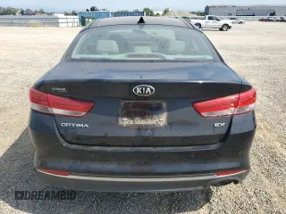 2018 Kia Optima EX with VIN 5XXGU4L39JG244603, listed as a Copart auction lot 60229675 with 123,677 mi miles and Salvage title. Bid and sale history available at DreamBid. Image 6.