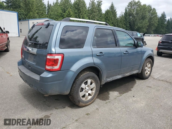 2012 Ford Escape Limited with VIN 1FMCU9E77CKA78937, listed as a Copart auction lot 60941035 with 207,838 mi miles and Clean title. Bid and sale history available at DreamBid. Image 3.