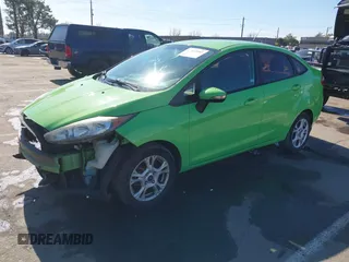 2015 Ford Fiesta SE with VIN 3FADP4BJ7FM211041, listed as a IAAI auction lot 41625903 with 135,532 mi miles. Bid and sale history available at carsss.com. Image 18.