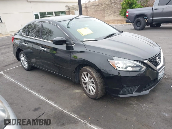 2018 Nissan Sentra SV with VIN 3N1AB7AP0JL637545, listed as a IAAI auction lot 42031224 with 110,119 mi miles. Bid and sale history available at carsss.com. Image 1.