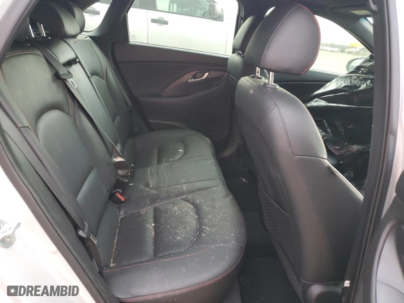 2018 Hyundai Elantra GT Sport with VIN KMHH55LC0JU038910, listed as a Copart auction lot 40753314 with 0 mi miles. Bid and sale history available at carsss.com. Image 10.