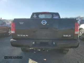 2005 Nissan Titan LE with VIN 1N6AA07B15N555054, listed as a Copart auction lot 42713855 with 213,169 mi miles and Salvage Title. Bid and sale history available at carsss.com. Image 6.