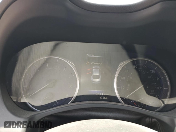 2014 Infiniti Q50 with VIN JN1BV7AP4EM686822, listed as a Copart auction lot 56568735 with 96,133 mi miles and Salvage title. Bid and sale history available at DreamBid. Image 9.