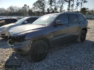 2021 Jeep Grand Cherokee Laredo X with VIN 1C4RJEAGXMC596154, listed as a Copart auction lot 48556155 with 66,973 mi miles and Salvage Title. Bid and sale history available at carsss.com. Image 1.